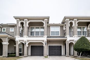 One & two-car attached garages with private driveways *